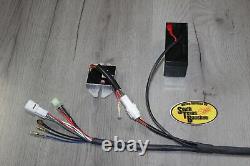 02-12 Yamaha Banshee DC wiring harness kit conversion no brake light