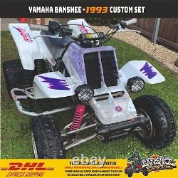 1993 Yamaha Banshee Full Kit Graphics Decals Stickers Thin & HIGH GLOSS NEW