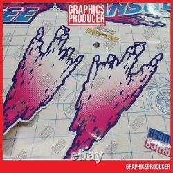 1994 Yamaha Banshee Graphics Decals Full Stickers VICE COLOR NEW