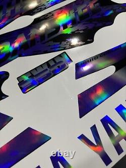 1994 yamaha banshee graphics kit decals THICK AND HIGH GLOSS HOLOGRAPHIC