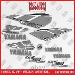 2001 2002 Yamaha Banshee 350 Full Graphics Decals Kit New Kit