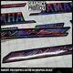 2004 Yamaha Banshee 350 Holographic Decals Purple High Tech Thin Graphics New