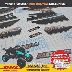 2006 Yamaha Banshee Full Graphics Decals MATTE THIN AND HIGH GLOSS NEW UPDATE