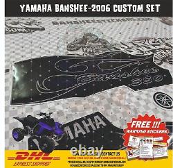 2006 Yamaha Banshee Graphics Decals Full Stickers High Quality + FREE WARNING