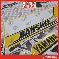 2006 Yamaha Banshee Graphics Decals Sticker NEW VINLY 2003 Lighter Yellow