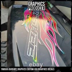 2007 08 09 Yamaha Banshee Miami HOLOGRAPHIC Decals HIGH TECH THIN GRAPHICS NEW