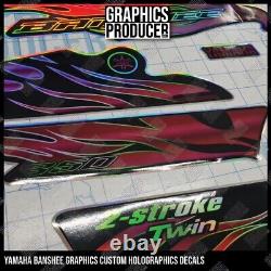 2007 08 09 Yamaha Banshee Miami HOLOGRAPHIC Decals HIGH TECH THIN GRAPHICS NEW