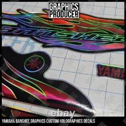 2007 08 09 Yamaha Banshee Miami HOLOGRAPHIC Decals HIGH TECH THIN GRAPHICS NEW