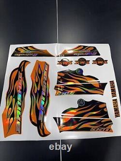 2008 Yamaha banshee full graphic decal kit THICK AND HIGH GLOSS HOLOGRAPHIC