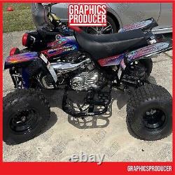 2010 Yamaha Banshee 350 Full Graphics Decals Kit Holographic New Kit