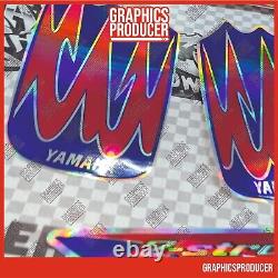 2010 Yamaha Banshee 350 Full Graphics Decals Kit Holographic New Kit