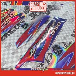 2010 Yamaha Banshee 350 Full Graphics Decals Kit Holographic New Kit