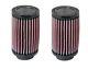 (2) 87-06 Yamaha 350 Banshee K&n Air Filter Ru-0210 For Stock Carburetors New