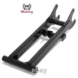 +2 Extended Black Rear Swingarm for Yamaha Banshee 350 1987 to 2006
