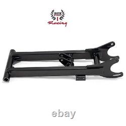 +2 Extended Black Rear Swingarm for Yamaha Banshee 350 1987 to 2006
