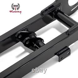 +2 Extended Black Rear Swingarm for Yamaha Banshee 350 1987 to 2006