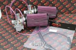 2 X Yamaha Banshee 28MM 28 Larger Carbs Carburetors PWK + Cable + K+N Filters
