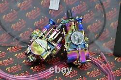 2 x Yamaha Banshee 28mm 28PWK Larger Carbs Carburetors + Vito's cable TITANIUM