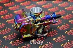 2 x Yamaha Banshee 28mm 28PWK Larger Carbs Carburetors + Vito's cable TITANIUM