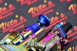 2 x Yamaha Banshee 28mm 28PWK Larger Carbs Carburetors + Vito's cable TITANIUM