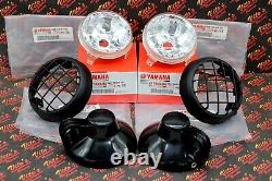 2 x headlight lens grill body bucket assembly OEM factory Yamaha Banshee Warrior