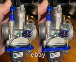 2pc Keihin 32mm 32 mm Carburetors Yamaha Banshee YFZ350 w clear bowl, powerjets