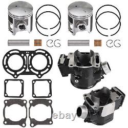 347cc Bore Cylinder Piston Gasket Kit for Yamaha Banshee 350 2GU-11321 1987-2006
