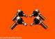4 American Star 3/4 Inch Ball Joints For Fullfllght Yamaha Banshee 350 A-arms