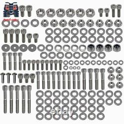 667 PIECE for YAMAHA YFZ350 BANSHEE STAINLESS STEEL ATV BOLT SCREW KIT SET ATV