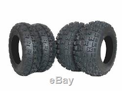 6 ply 21x7-10, 20x10-9 ATV TIRES (All 4 Tires) Yamaha Raptor /Warrior/ Banshee
