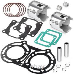 86-06 For Yamaha Banshee YFZ 350 64mm Forged Pistons Top End Gaskets Kit (111)
