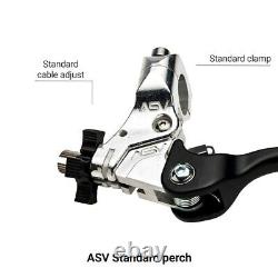 ASV F2 Unbreakable Brake and Clutch Levers Yamaha Raptor Banshee Blaster YFZ450