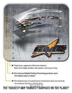 ATV Graphics Kit Quad Decal Sticker Wrap For Yamaha Banshee 350 87-05 P40 Hawk