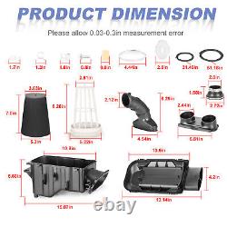 Air Filter Box & Guide & Cover Assembly Kit for Yamaha Banshee YFZ 350 1987-2006