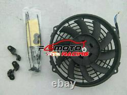 Alu Radiator + 7 FAN For Yamaha Banshee 350 YFZ350 YFZ 350 1987-2007 Quad ATV