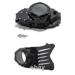 Aluminum Clear Lock Up Clutch Case & Stator cover For Banshee 350 87-06