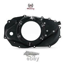Aluminum Clear Lock Up Clutch Case & Stator cover For Banshee 350 87-06
