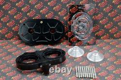BLACK COOL HEAD aftermarket billet aluminum 1987-2006 Banshee + 21cc DOMES