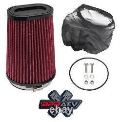 BPRATV Pro Flow Air Intake K&N YA-3502 High Flow Filter Kit Yamaha Banshee 350