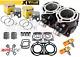 Bpratv Yamaha Banshee 66mm 370 Cylinder Pro X Pistons Gasket Top End Rebuild Kit
