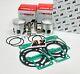 Banshee 350 64.50 Bore 795 Long Rod Wiseco Pro Lite Pistons Bearing Gaskets Kit