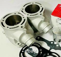 Banshee 443 7 mil Cub Rebuild Kit Pipes Complete +7 Motor Engine Assembly SLP