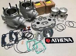 Banshee Athena 370c 66 Complete Big Bore Cylinders Wiseco Pistons Crank Head Kit