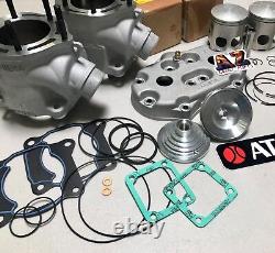 Banshee Athena 370c 66 Complete Big Bore Cylinders Wiseco Pistons Crank Head Kit