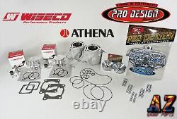 Banshee Athena 409cc 66 Big Bore Stroker Cylinders Pro X Pistons Pro Head Domes