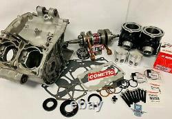 Banshee Cases Complete Engine Motor Rebuild Kit Top Bottom End Cylinders Crank