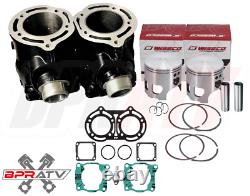 Banshee Stock Standard Bore Rebuild Kit 64mm Cylinders Pistons Top End Parts Kit