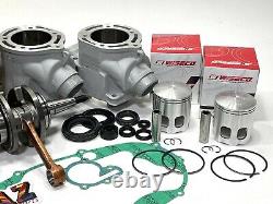 Banshee Triple Ported 370cc Big Bore Cylinders Pistons Crank Motor Rebuild Kit