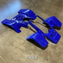 Banshee Yfz 350 Dark Blue Standard Front And Rear Fender Set Plastics