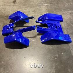 Banshee Yfz 350 Dark Blue Standard Front And Rear Fender Set Plastics